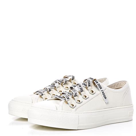 walk n dior sneakers white